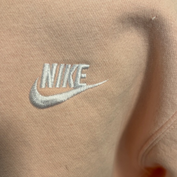 Nike Light Pink Pullover Hoodie - Picture 3 of 5
